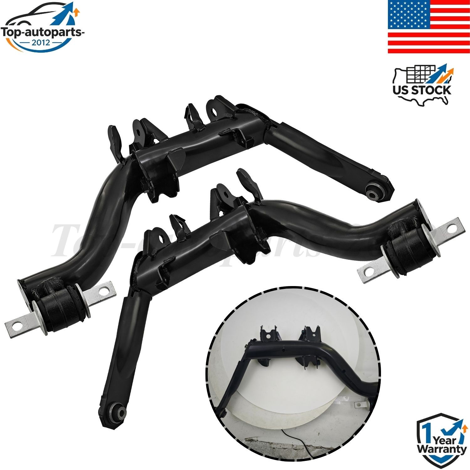 Rear Left & Right Lower Trailing Control Arm For 2002-2006 Honda CRV RD5/RD7 NEW