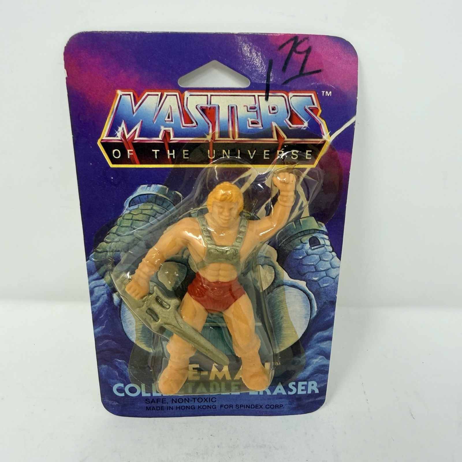 1984 Masters of the Universe He-Man Collectable eraser figure Panosh Place Rare 1984 Masters of the Universe He-Man Collectable eraser figure Panosh Place Rare