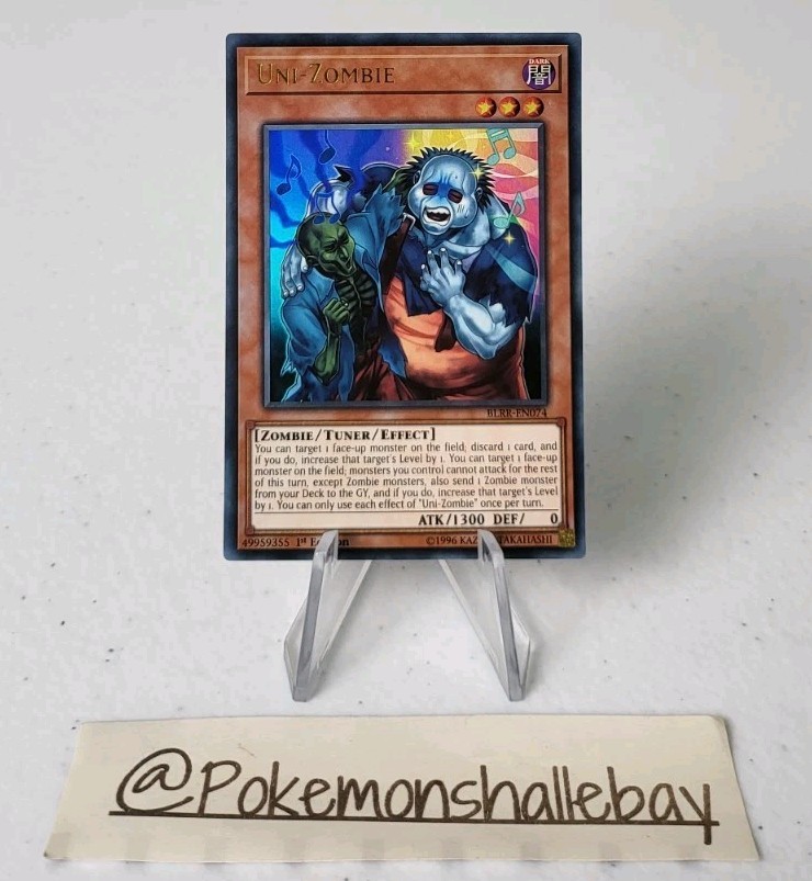 Uni-Zombie BLRR-EN074 *NM* 1st Edition Ultra Rare Yugioh Card