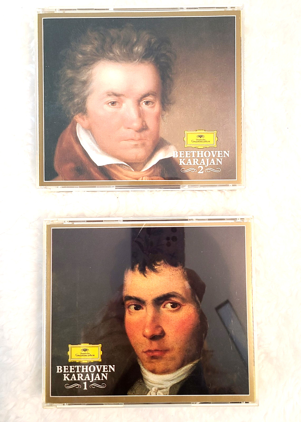 Beethoven 9 Symphonies Karajan Berlin Philharmonic DG 5 CD Vol 1 & 2 Set
