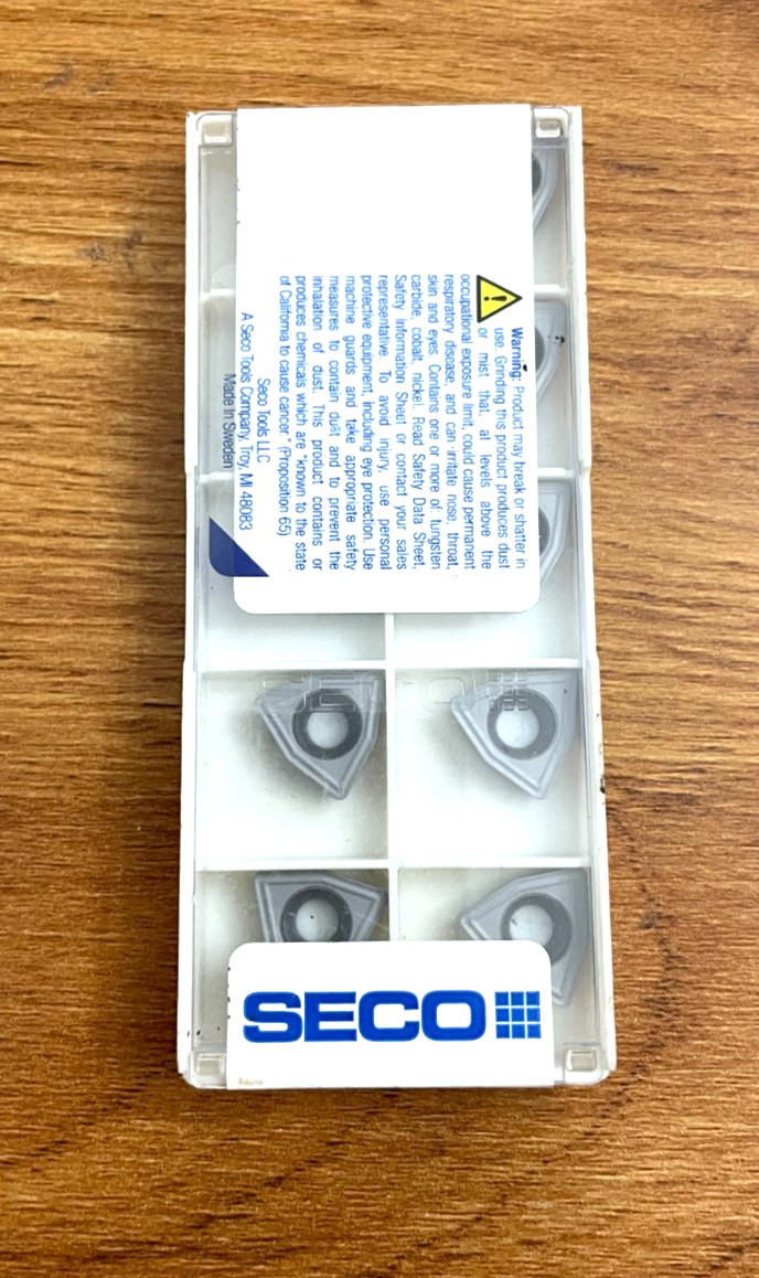 WCMX06T308-86 HX SECO MILLING INSERTS NEW PACK OF 10