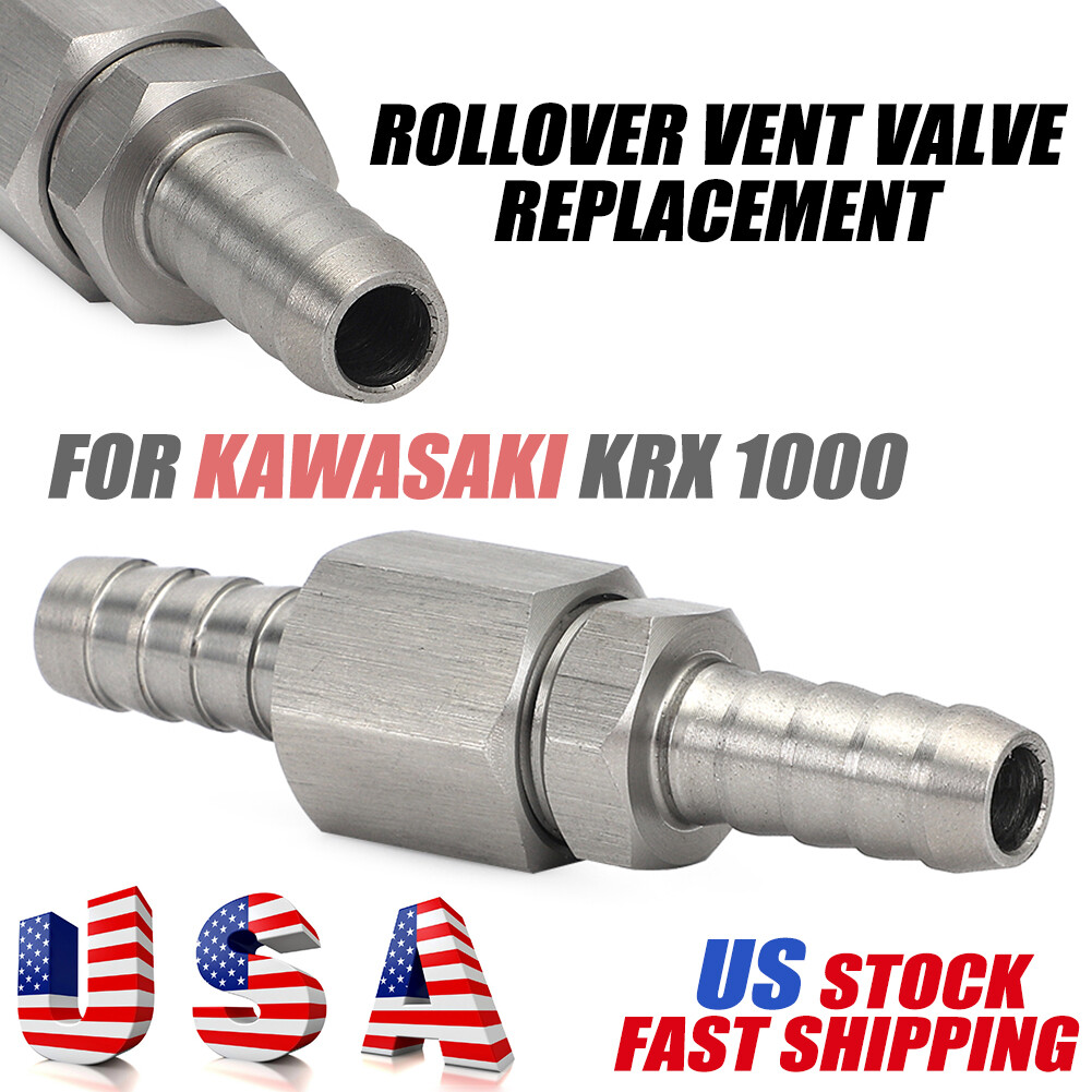 For 2020 2021 Kawasaki KRX 1000 Oil Fuel Tank Vent, Breather, Rollover Valve US