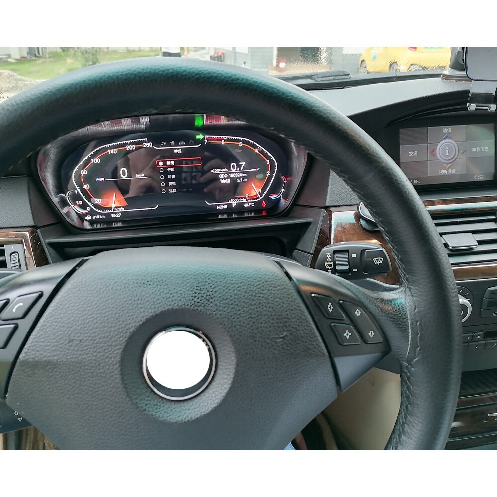 12.3\'\'Digital LCD Instrument Cluster for BMW 5 6 Series M5 E60 E61 E63 E64 04-10