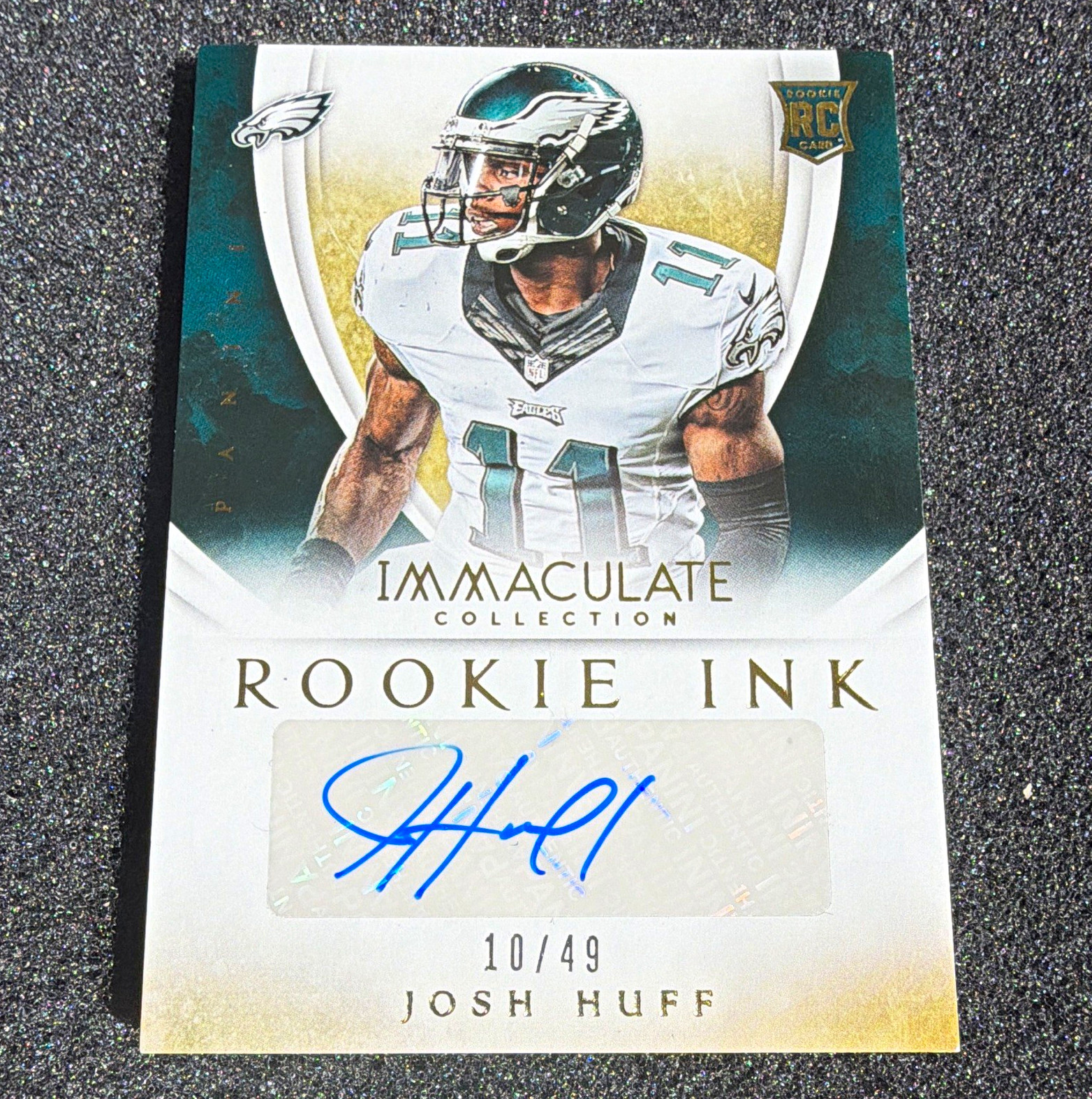 2014 Panini Immaculate Collection Rookie Ink Josh Huff #20 /49 Eagles Auto RC 2014 Panini Immaculate Collection Rookie Ink Josh Huff #20 /49 Eagles Auto RC