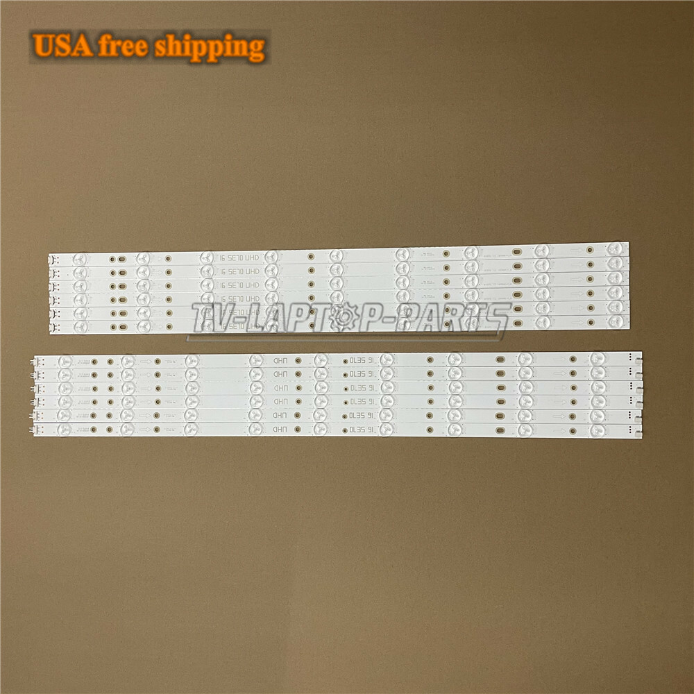 12pcs/set NEW  LED Strips FULL SET LB70006 V1_00| LB70006 V0_01 for Vizio E70-E3