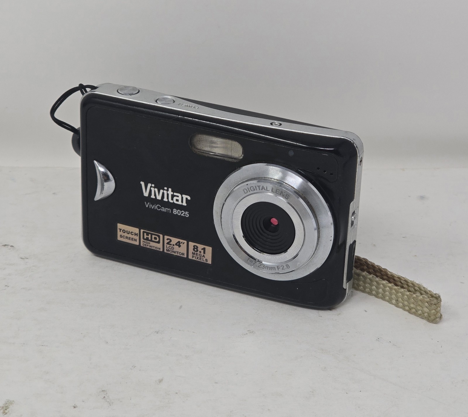 Vivitar ViviCam 8025 8.1MP Digital Camera - Black -no Charger