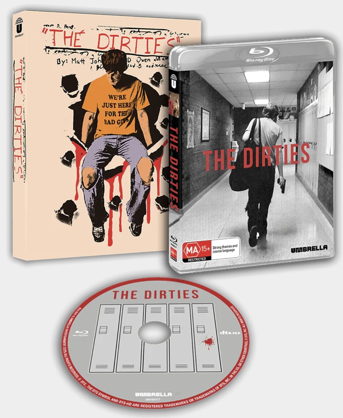 THE DIRTIES (2013) Blu-Ray with slipcover BRAND NEW (USA Compatible)