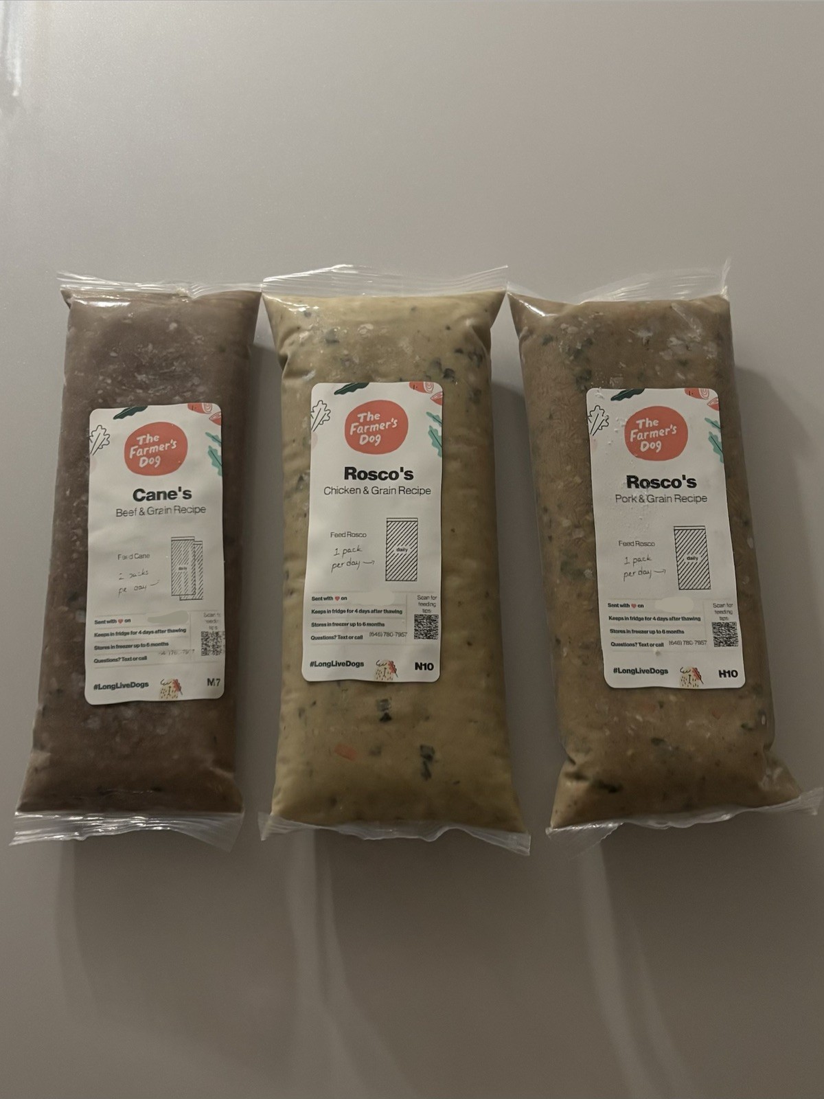 New Farmers Dog Fresh Food (25 Packs)