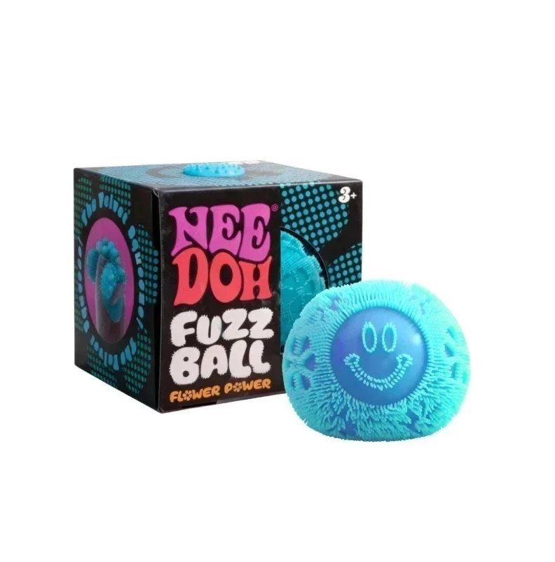 NeeDoh Smiled Fuzz Ball Flower Power Wonder Waves Squishy Stress Ball Fidget Toy NeeDoh Smiled Fuzz Ball Flower Power Wonder Waves Squishy Stress Ball Fidget Toy