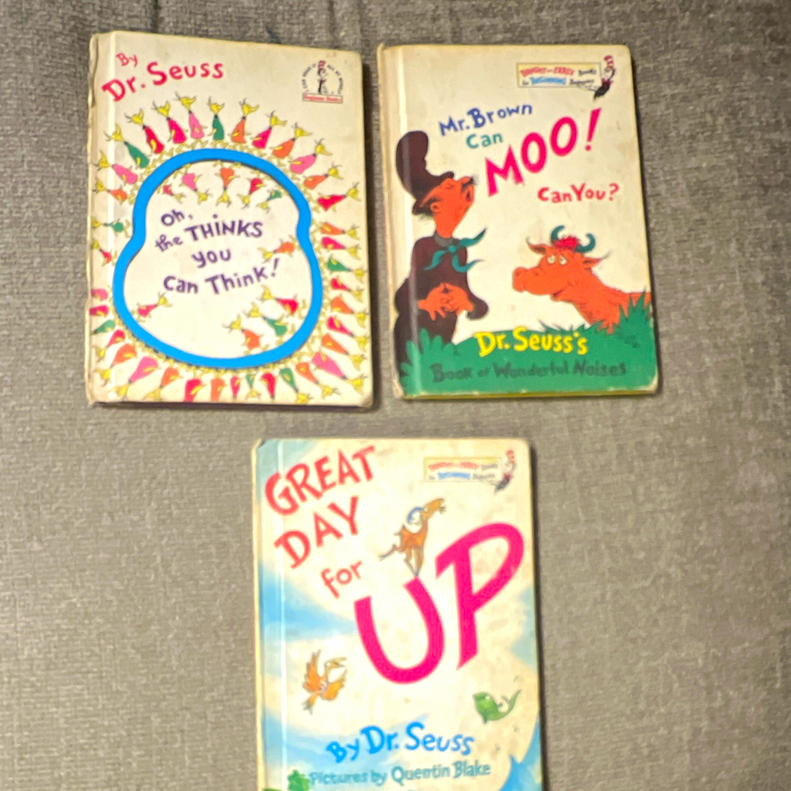 Dr. Seuss Bright & Early Beginner Books Lot of 3 HC Illustrated
