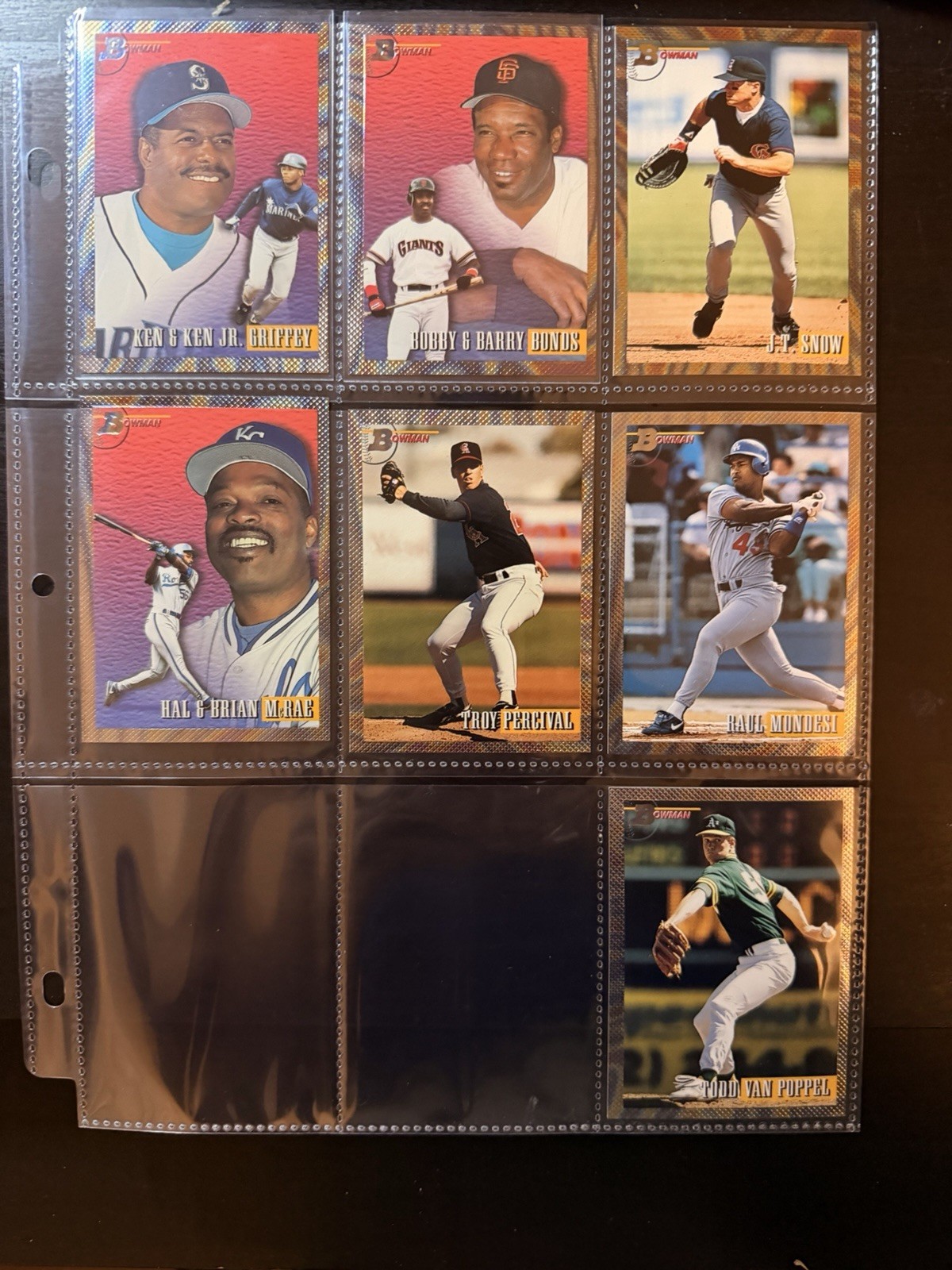 1993 Bowman Baseball Card FOIL PARALLEL LOT- 96 Cards Griffey/Bonds Included 1993 Bowman Baseball Card FOIL PARALLEL LOT- 96 Cards Griffey/Bonds Included