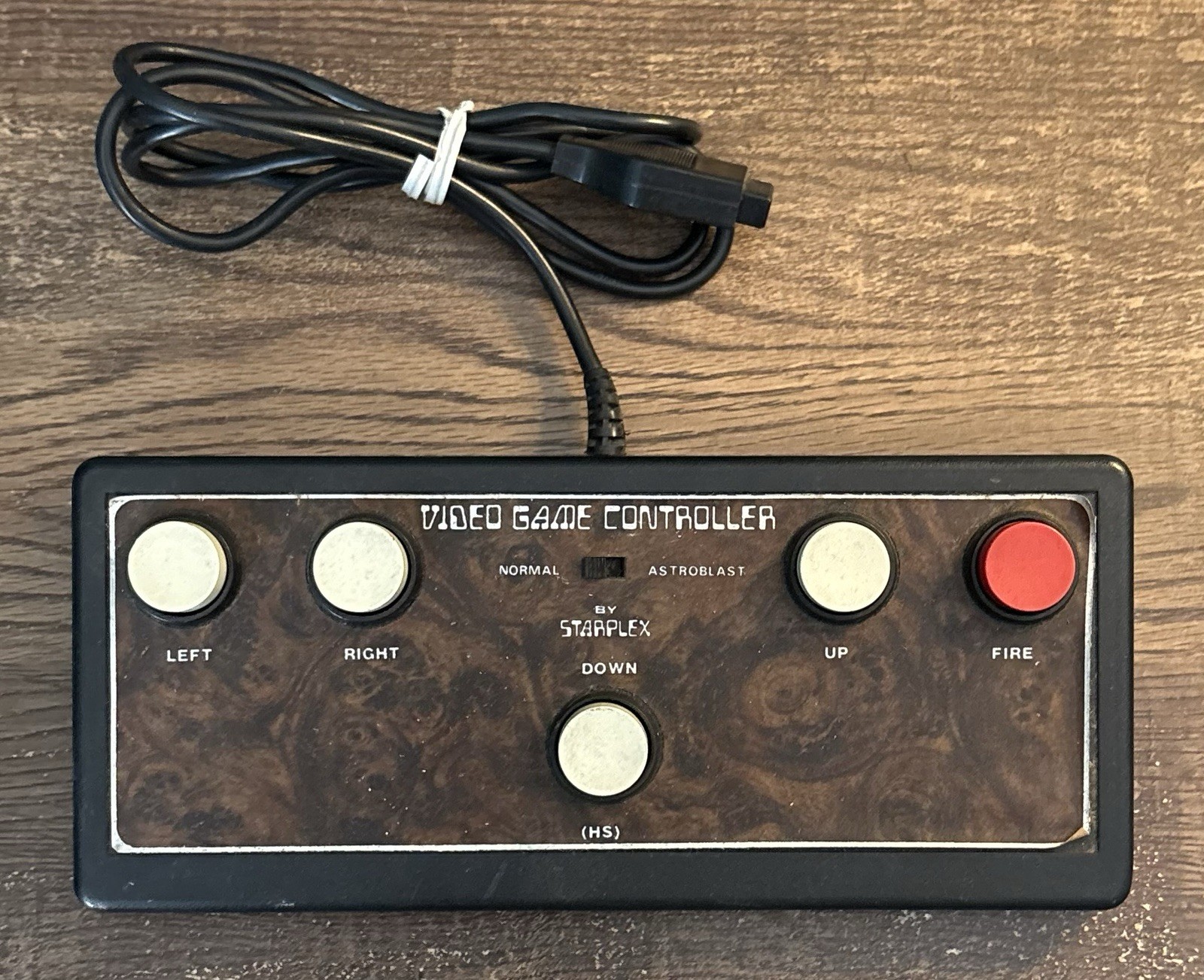 Starplex Deluxe Videogame Controller For Atari 2600 Not Tested Sold As-Is