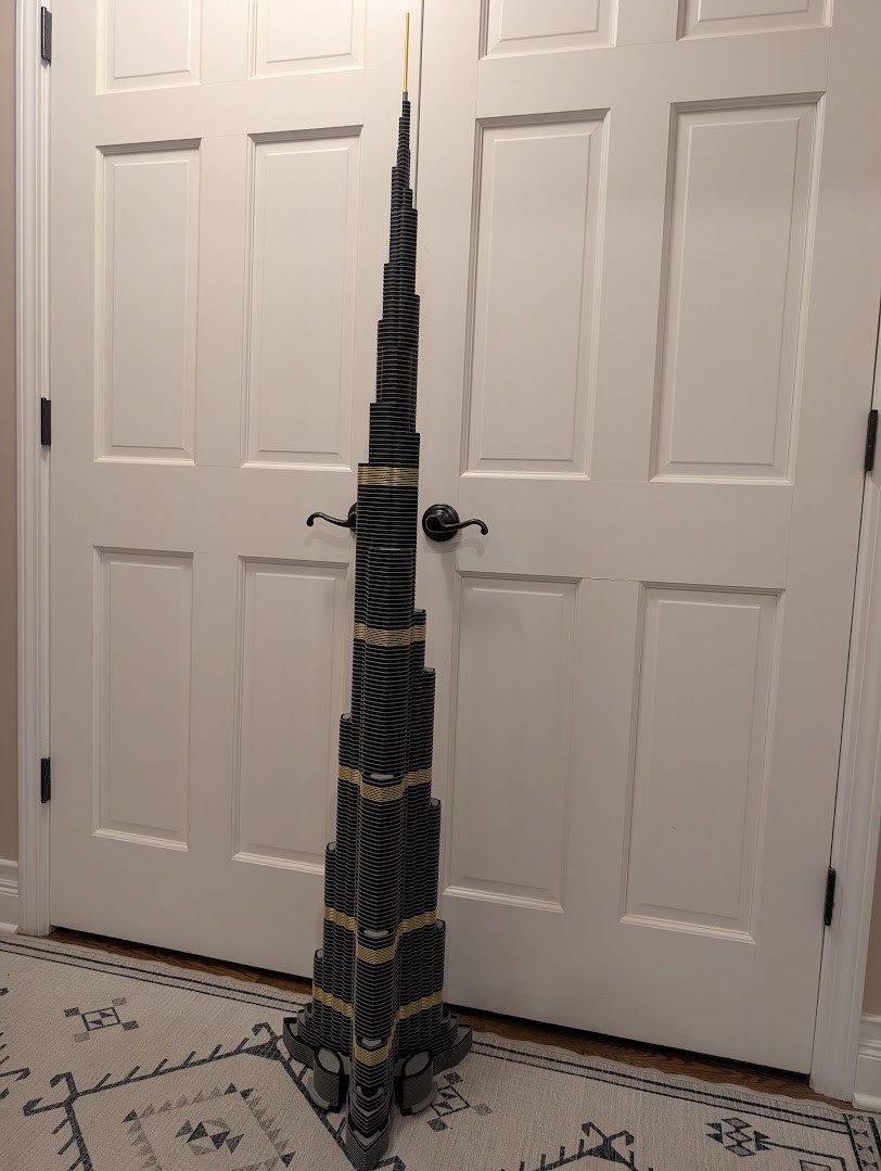 Extra Large Burj Khalifa Model- 3D Printed