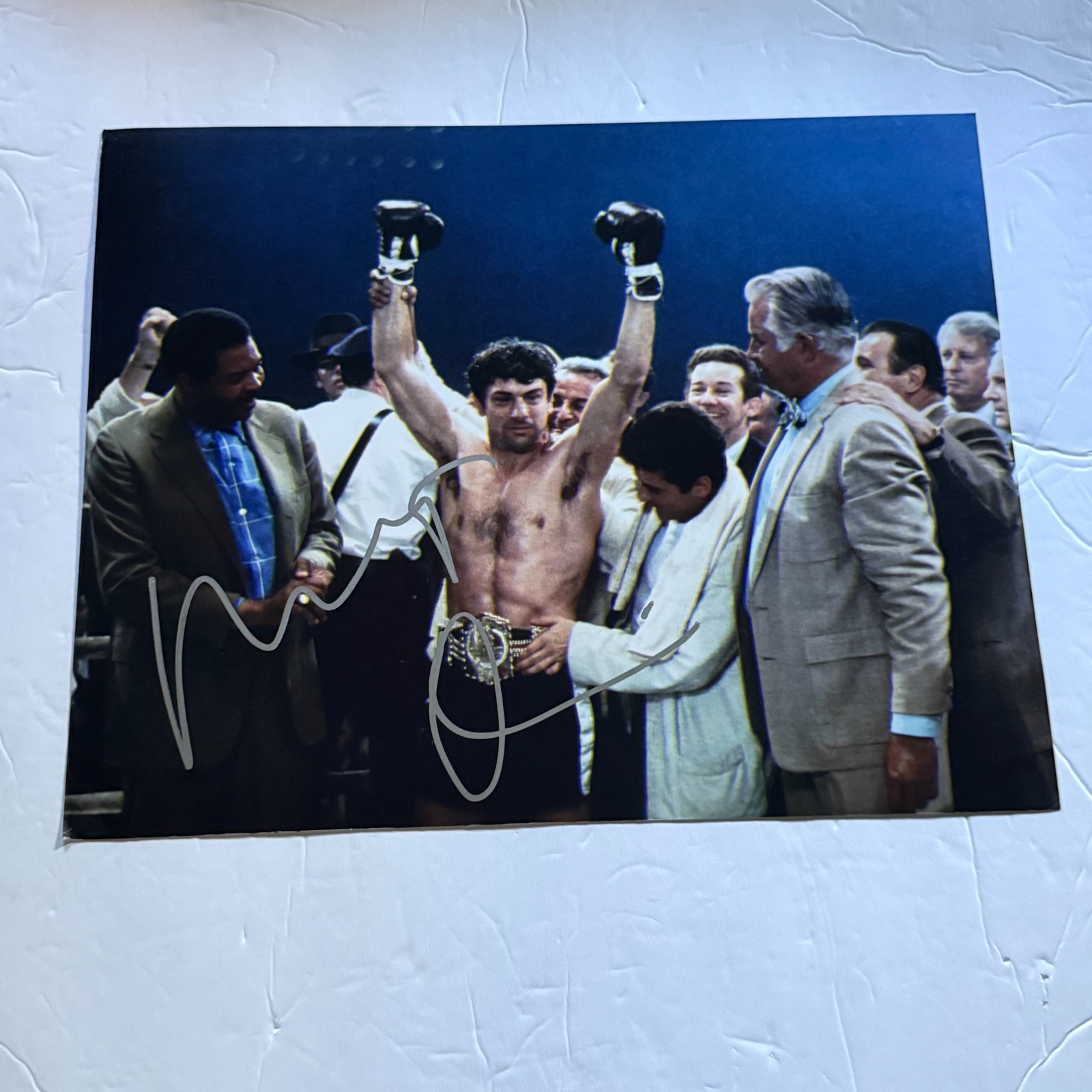 Robert De Niro Autographed Raging Bull Movie 11x14 Photo Robert De Niro Autographed Raging Bull Movie 11x14 Photo