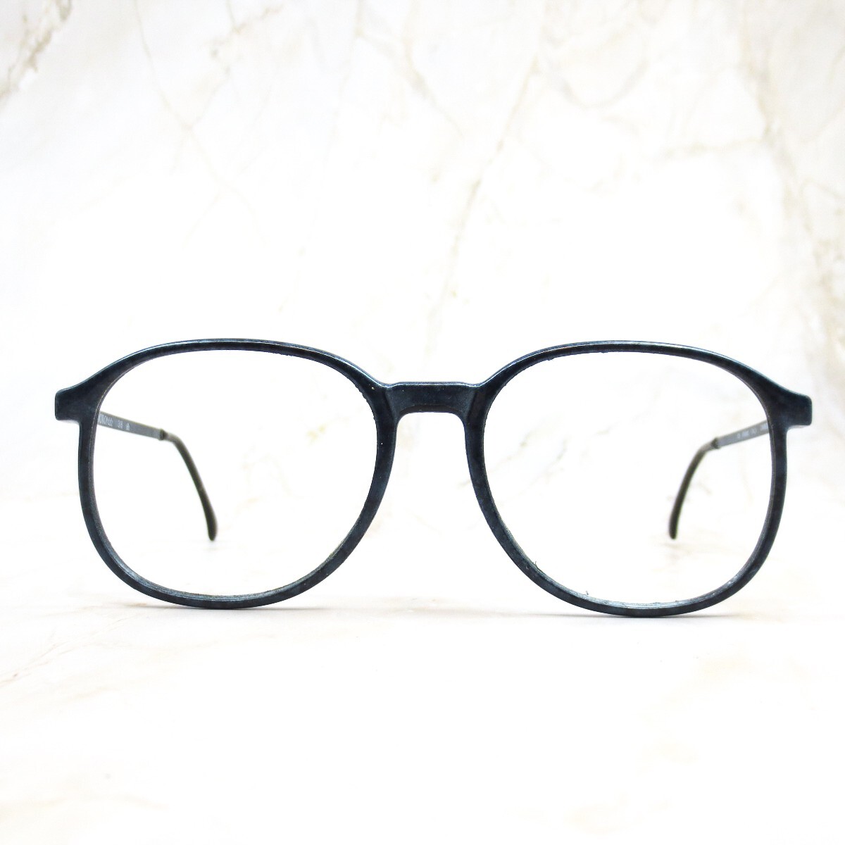 Luxottica 316 Eyeglasses Frame Women's Navy Blue Full Rim Aviator 53-17-135 Luxottica 316 Eyeglasses Frame Women's Navy Blue Full Rim Aviator 53-17-135