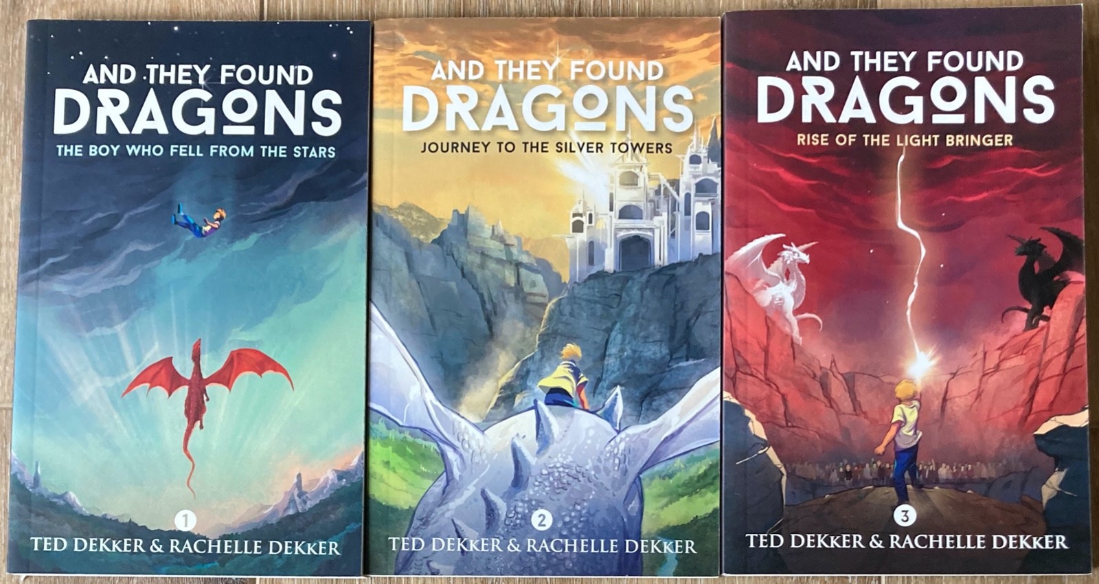 Books 1 - 3 And They Found Dragons Ted Dekker Rachelle Dekker 2021 Trade Paper Books 1 - 3 And They Found Dragons Ted Dekker Rachelle Dekker 2021 Trade Paper