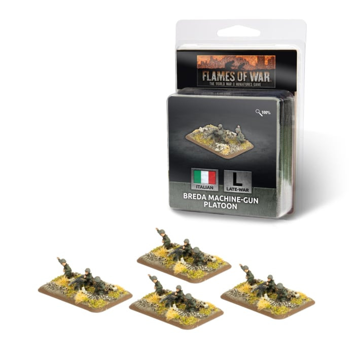 Flames of War Late War Italian Breda Machine-Gun Platoon