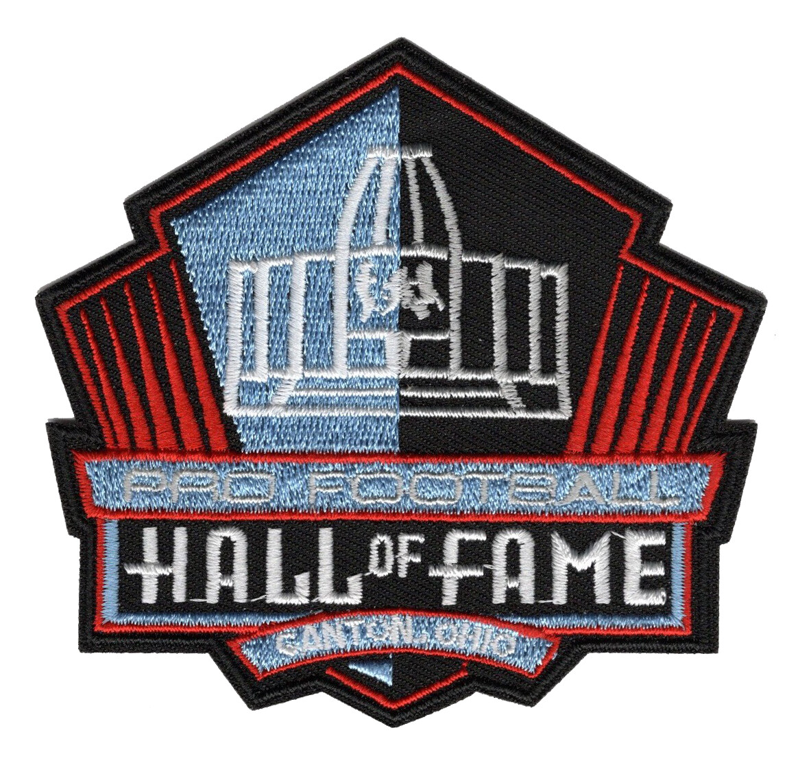 🏈 NFL PRO FOOTBALL HALL OF FAME CANTON OHIO Logo Iron-on Jersey/Jacket PATCH 🏈 🏈 NFL PRO FOOTBALL HALL OF FAME CANTON OHIO Logo Iron-on Jersey/Jacket PATCH 🏈