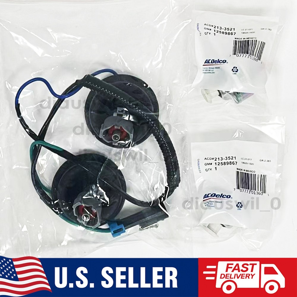 ACDelco Knock Harness With 2pcs Sensors For 00-06 Chevrolet GMC Yukon 4.8L 5.3L ACDelco Knock Harness With 2pcs Sensors For 00-06 Chevrolet GMC Yukon 4.8L 5.3L