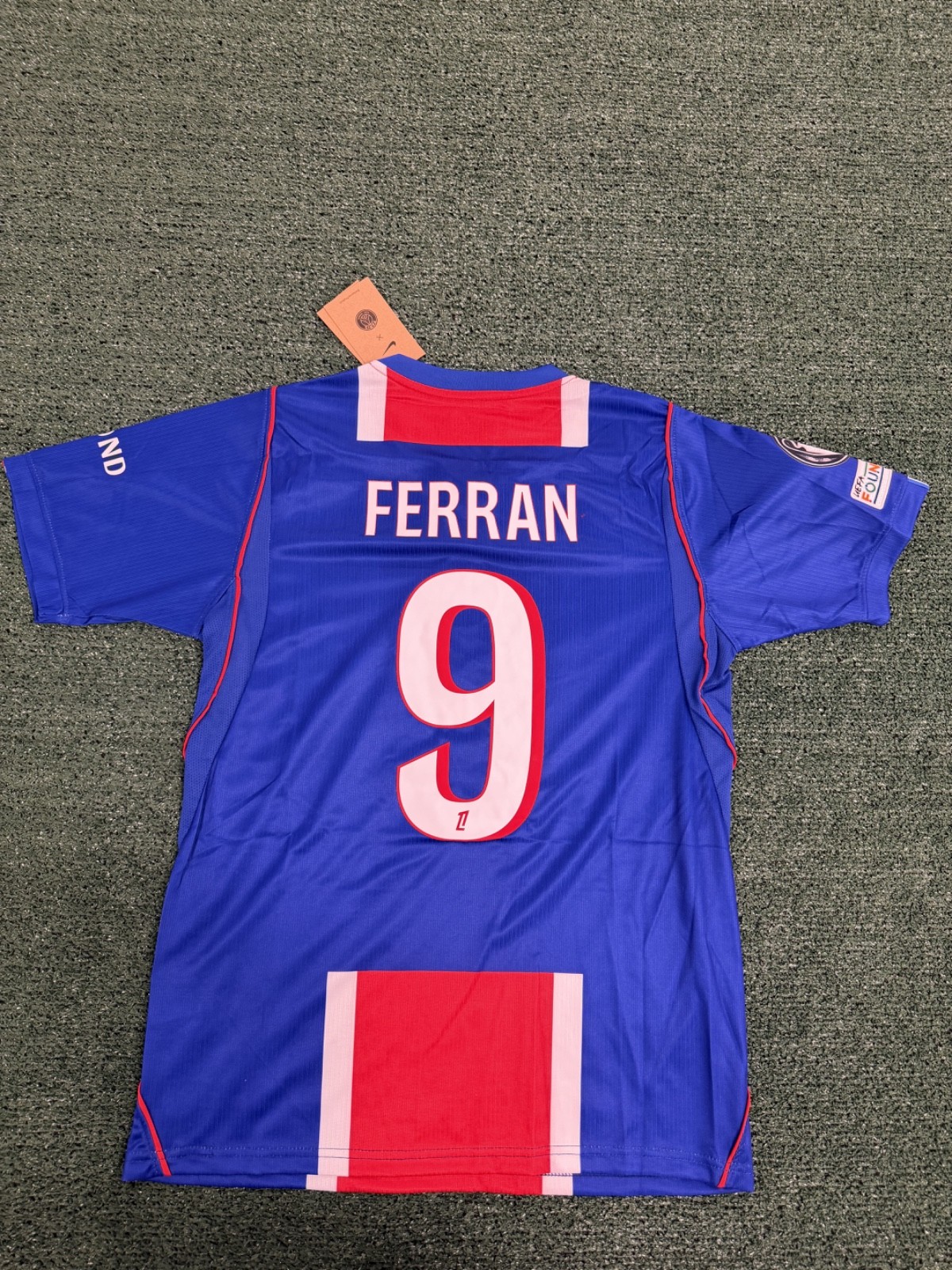 PSG Ferran Jr #9 Soccer Jersey 2026/27 Fan Edition