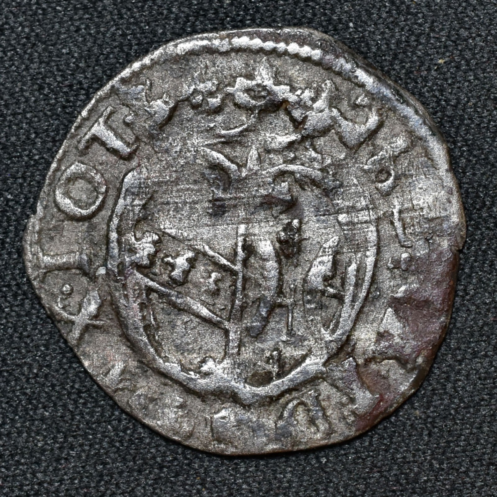 France, Duchy Of Lorraine, Henry II, Billon Demi-Gros, Nancy Mint, Bd.1552