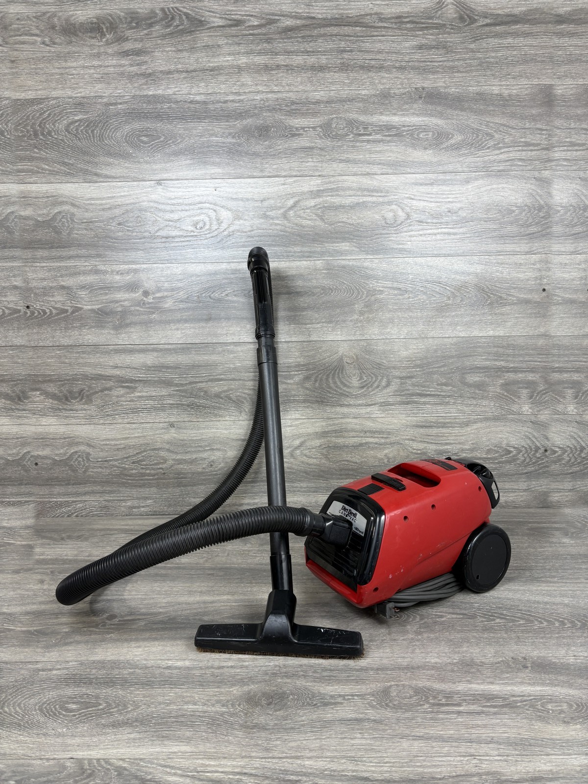 Royal Dirt Devil Can Vac 2003 Canister Vacuum With Hose Wand Tested Working Royal Dirt Devil Can Vac 2003 Canister Vacuum With Hose Wand Tested Working