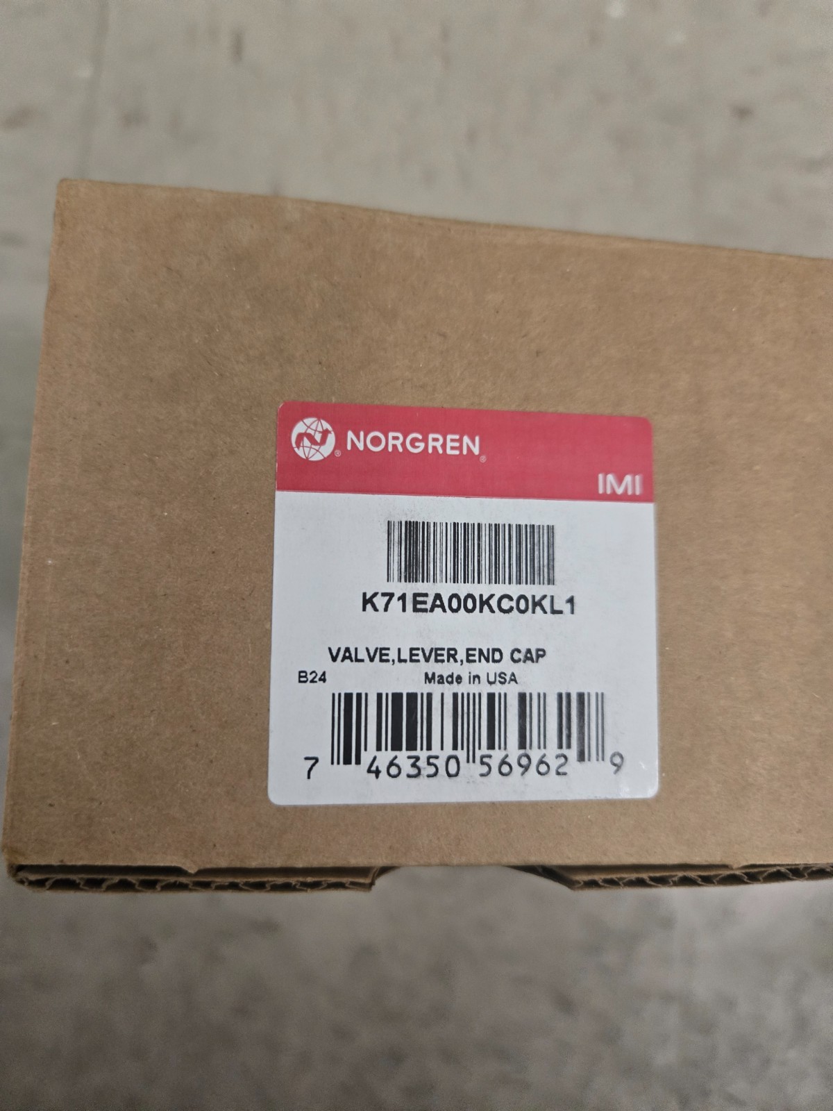IMI NORGREN K71EA00KC0KL1 VALVE NSMP IMI NORGREN K71EA00KC0KL1 VALVE NSMP