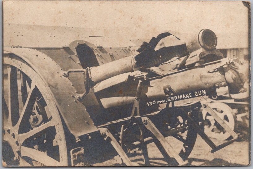 c1910s WWI German Military RPPC Real Photo Postcard \
