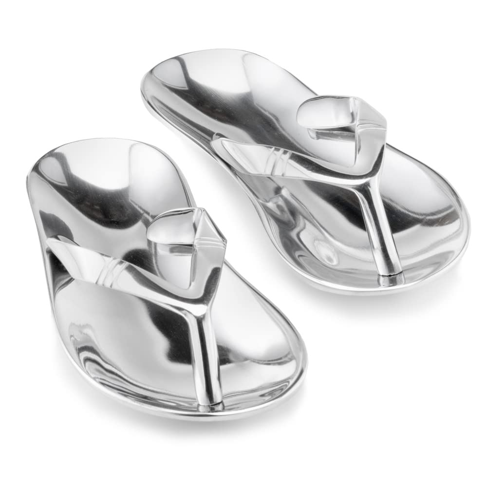 Modern Day Accents 3550 Chancla Polished Sandals Beads Cord Silver 1 15 LBS 9