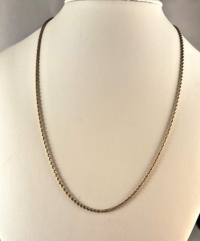 Vintage 14k Solid Yellow Gold 20\