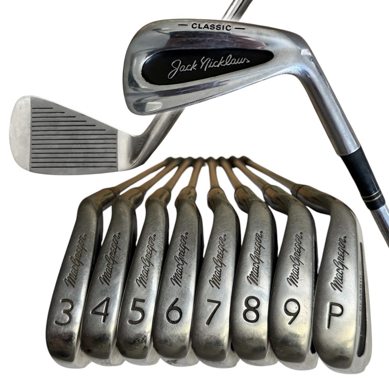 Macgregor Jack Nicklaus Classic Iron Set 3-PW Right Hand Regular Flex Steel Macgregor Jack Nicklaus Classic Iron Set 3-PW Right Hand Regular Flex Steel