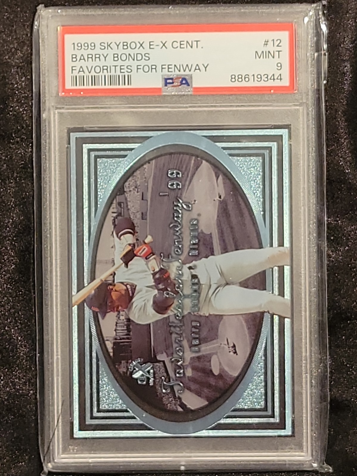 1999 Fleer Skybox EX Barry Bonds Favorites of Fenway PSA 9 #12 POP 9, 11 HIGHER 1999 Fleer Skybox EX Barry Bonds Favorites of Fenway PSA 9 #12 POP 9, 11 HIGHER