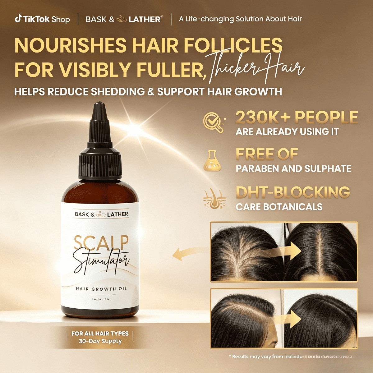 Bask & Lather Scalp Stimulator Hair Growth Oil Cold Pressed Mint and Rosemary Bask & Lather Scalp Stimulator Hair Growth Oil Cold Pressed Mint and Rosemary
