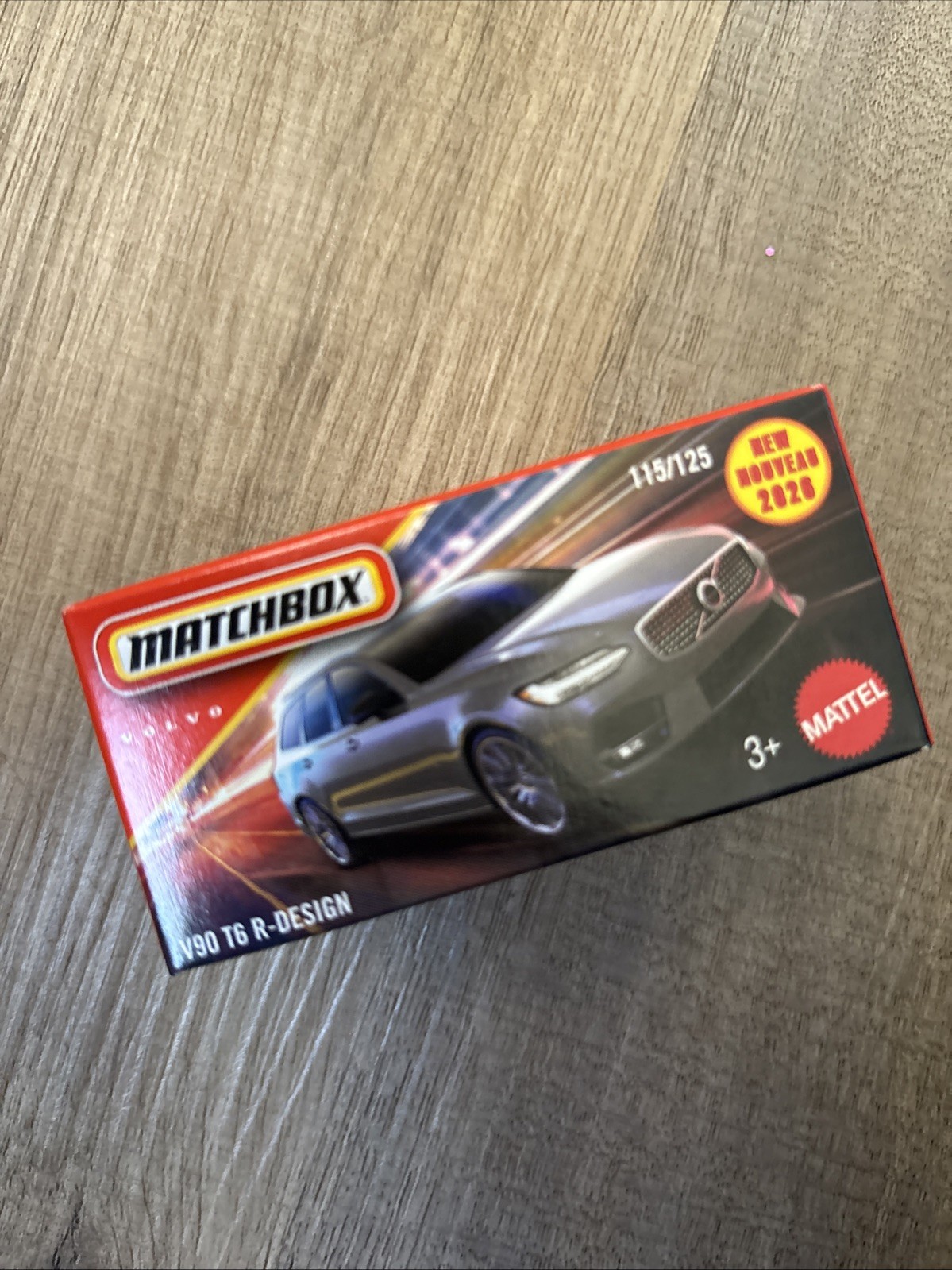 2026 Matchbox New Model Volvo V90 T6 R-Design Silver #115/125 Power Grabs