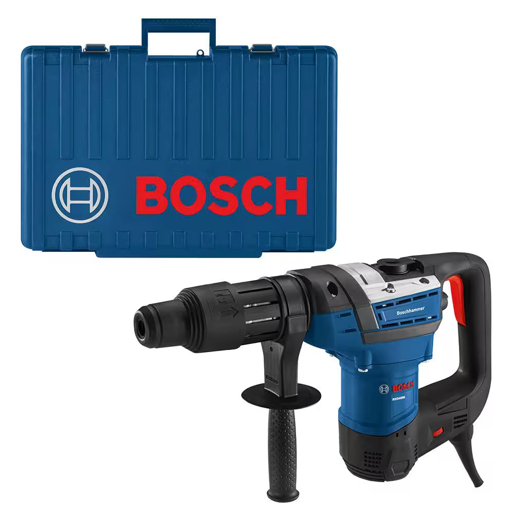 Bosch RH540M 1-9/16 in SDS-Max 12 Amp Combination Rotary Hammer w/ Case