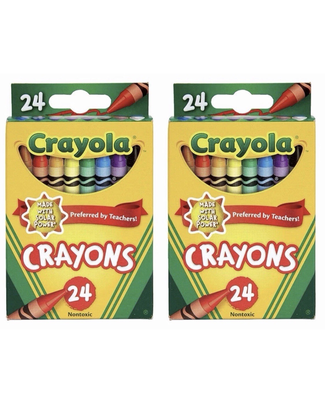 Crayola Classic Color Pack Crayons 24-Count 52-3024. Pack of 2 Crayola Classic Color Pack Crayons 24-Count 52-3024. Pack of 2