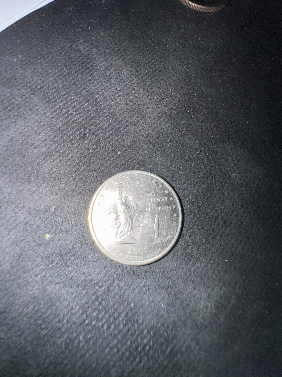 Rare 2001-P New York 50 States Quarter Rare 2001-P New York 50 States Quarter