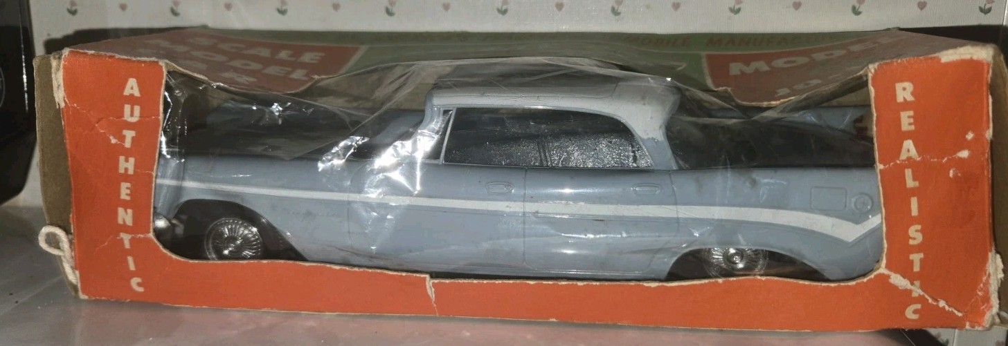 EXTREMELY RARE JO-HAN 759 DESOTO FIREFLITE TWO TONE BLUE WHITE IN THE...