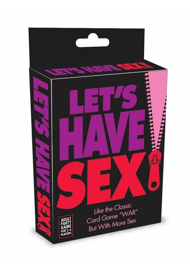 Let's Have Sex Card Game Couples Foreplay Fun