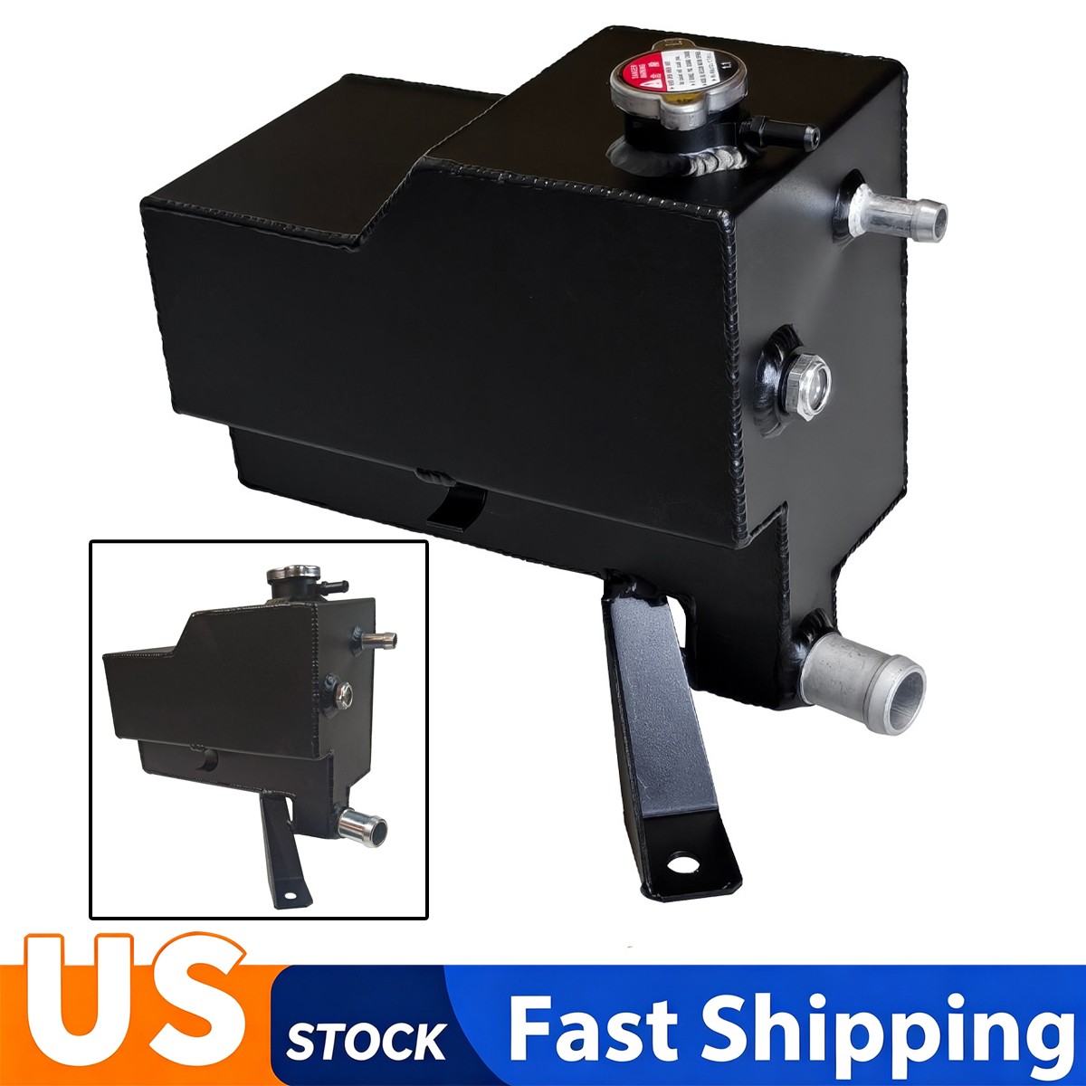 Aluminum Coolant Reservoir Overflow Tank for Chevy Silverado GMC Sierra 603-102