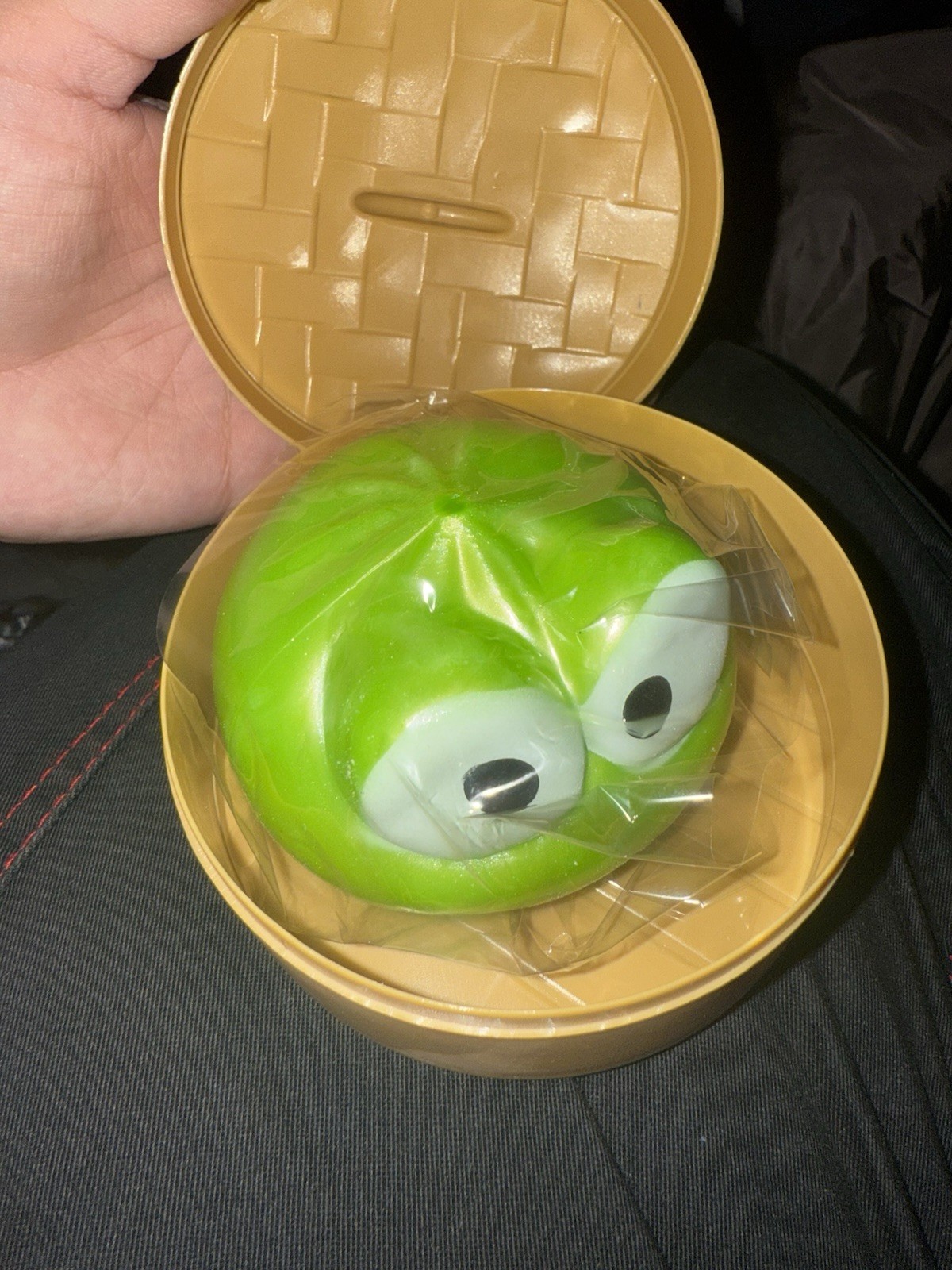 Keroppi metallic squishy dumpling- hello kitty and friends mystery series 