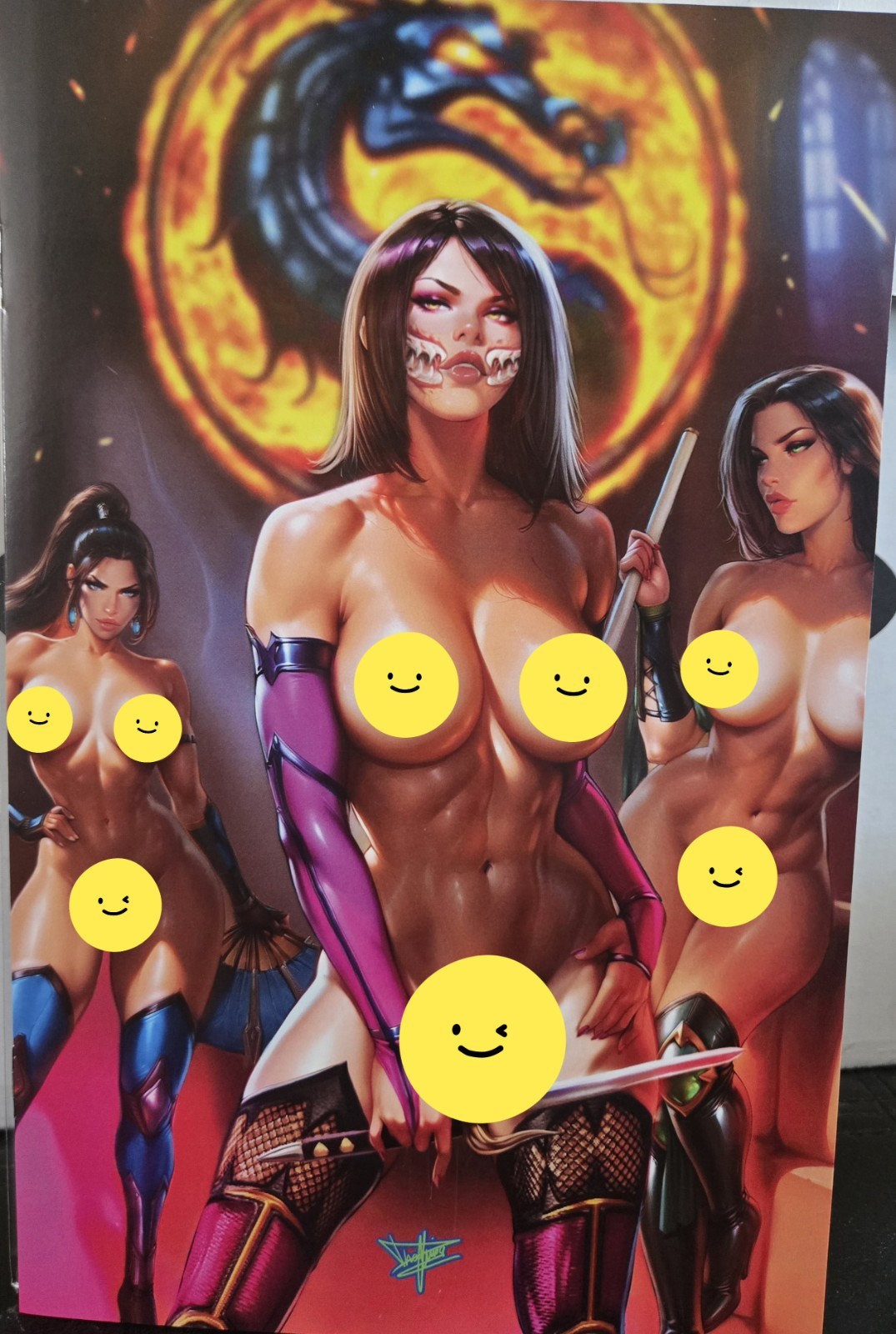 MORTAL KOMBAT NUDE GIRLS Erui Mission Unknown #1 DHAXINA Comic Book RMC Kitana MORTAL KOMBAT NUDE GIRLS Erui Mission Unknown #1 DHAXINA Comic Book RMC Kitana