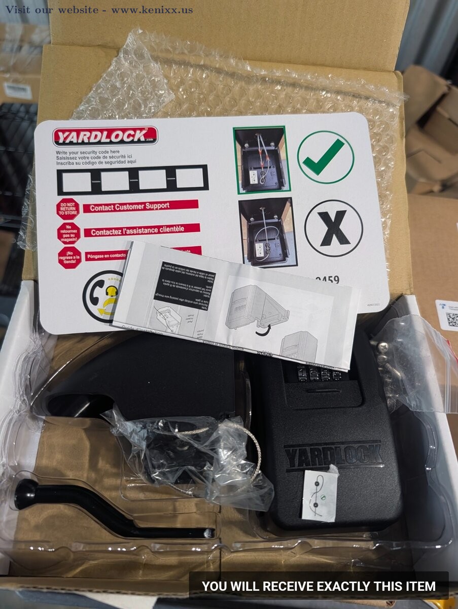 YardLock Gatelock XLB Secure Keyless 2-Way Fence Gate Lock MBX-2023-XLB-3ESF YardLock Gatelock XLB Secure Keyless 2-Way Fence Gate Lock MBX-2023-XLB-3ESF