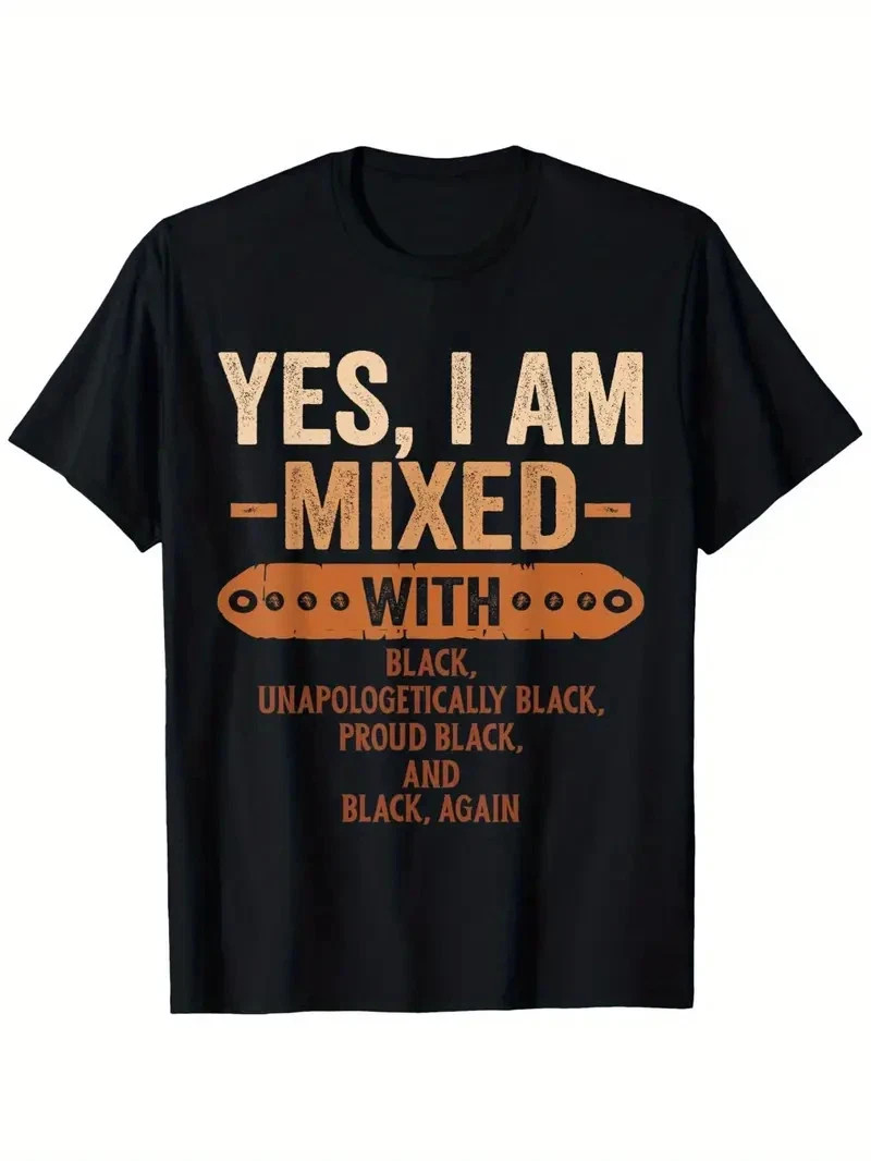 Black History Month Melanin Quote Graphic Cotton T-Shirt Unisex S-5XL