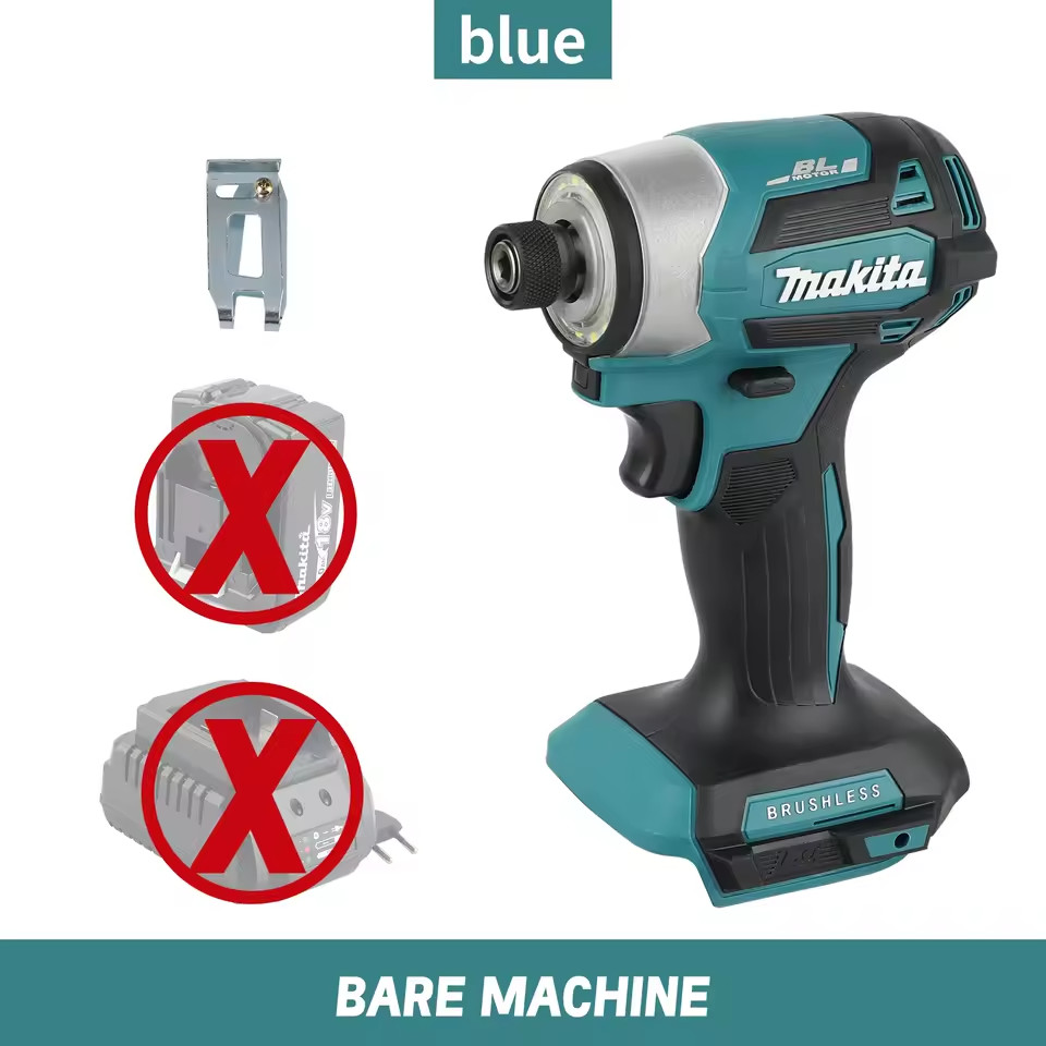 Makita DTD173 18V LXT Brushless Impact Driver 180Nm 4-Speed T-Mode 3600RPM......