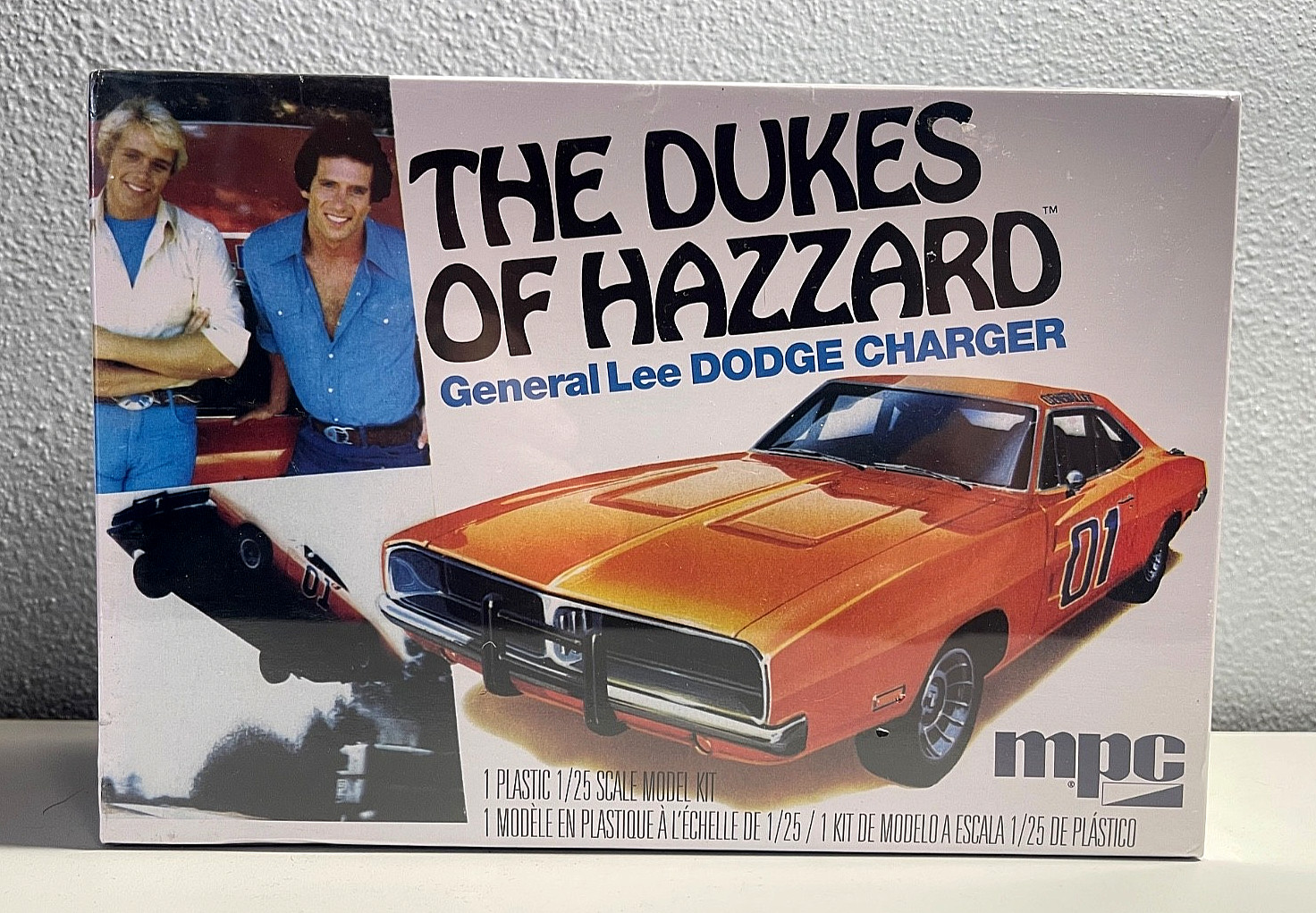 VTG MPC The Dukes of Hazard GENERAL LEE Dodge Charger 1/25 Scale Model-SEALED