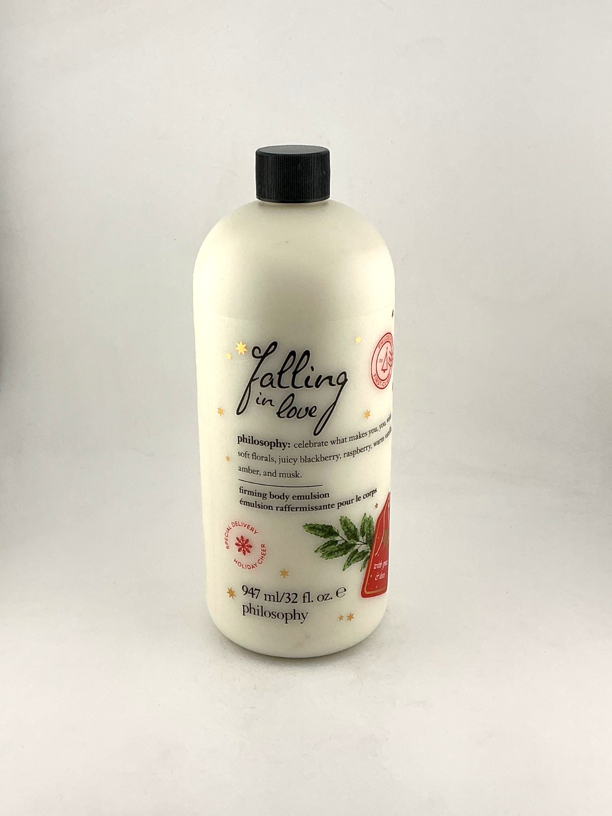 Philosophy Falling in Love Firming Body Emulsion 32 Oz Holiday Cheer Sealed+Pump