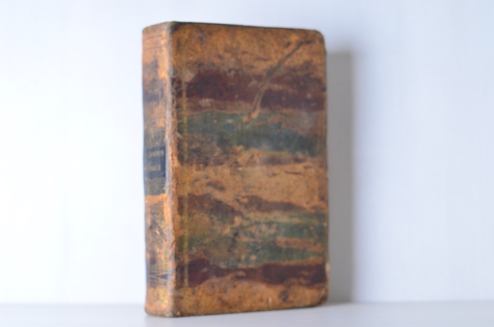 Antique Leather Bound Plutarch\'s Lives 1834 - John & William Langhorne
