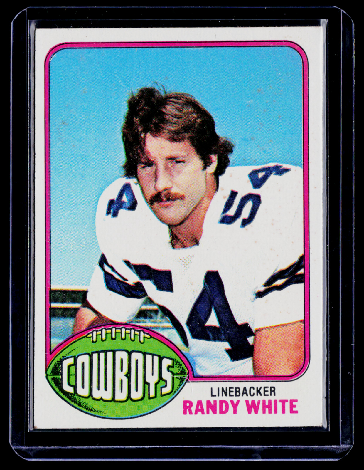 1976 Topps #158 Randy White Dallas Cowboys 1976 Topps #158 Randy White Dallas Cowboys