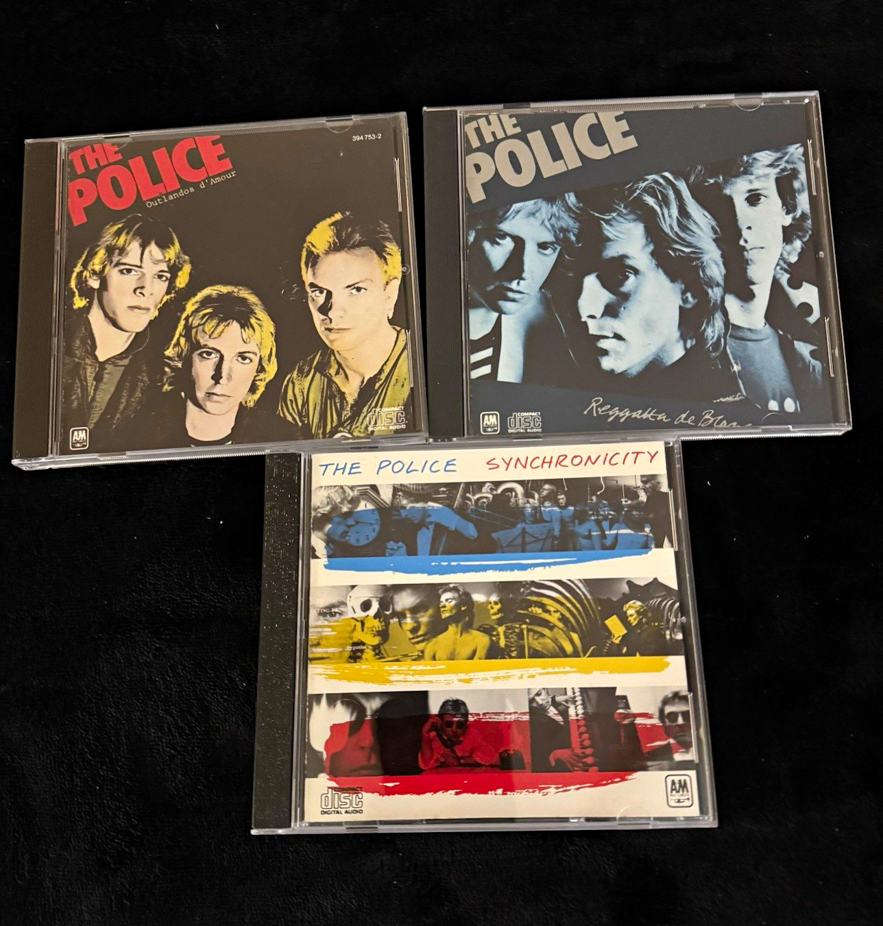 The Police 3 CD Lot Very Good Condition The Police 3 CD Lot Very Good Condition